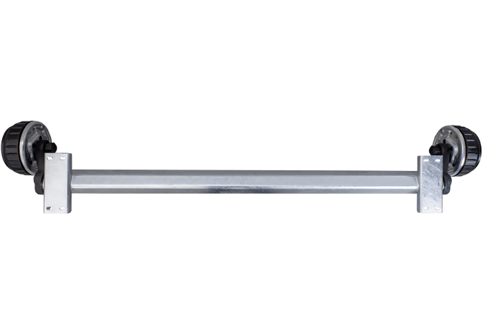 AL-KO EURO fékezett hajóutánfutó tengely 1800kg 1645/1755mm 2230mm 5x112