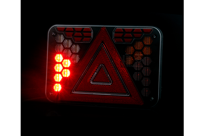 HORPOL LZD 3216 LED hátsó lámpa 7 funkció jobb