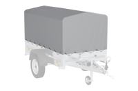 Váztakaró h-800 UNITRAILER ponyva pótkocsihoz 200x106cm GARDEN 200 KIPP