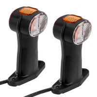 Két darabos ASPÖCK SUPERPOINT II univerzális helyzetjelző lámpa gumikaron