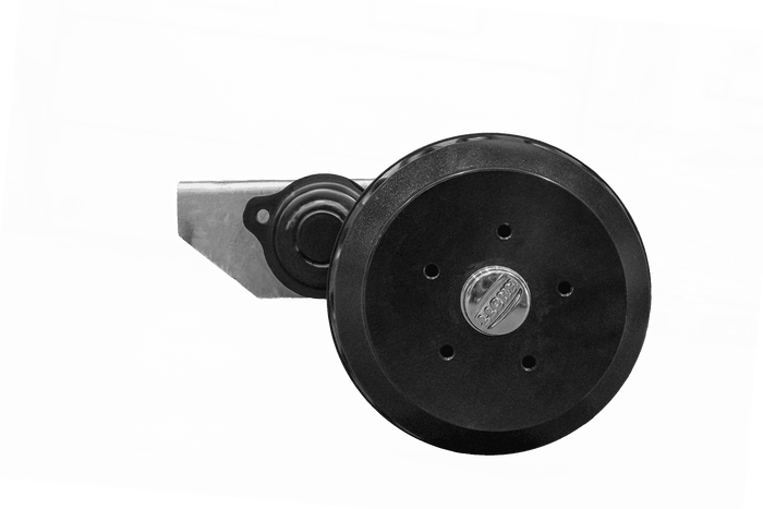 KNOTT VGB18MV fékezett tengely pótkocsihoz/szállítóhoz 1800kg 1100mm 1570mm 5x112