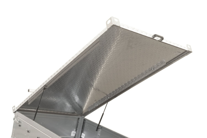 UNITRAILER GARDEN TRAILER 150 KIPP pótkocsiponyva zárbetéttel / kulcsos zárral