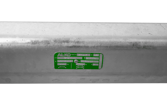 AL-KO EURO fékezett hajóutánfutó tengely 1800kg 1445/1555mm 2030mm 5x112