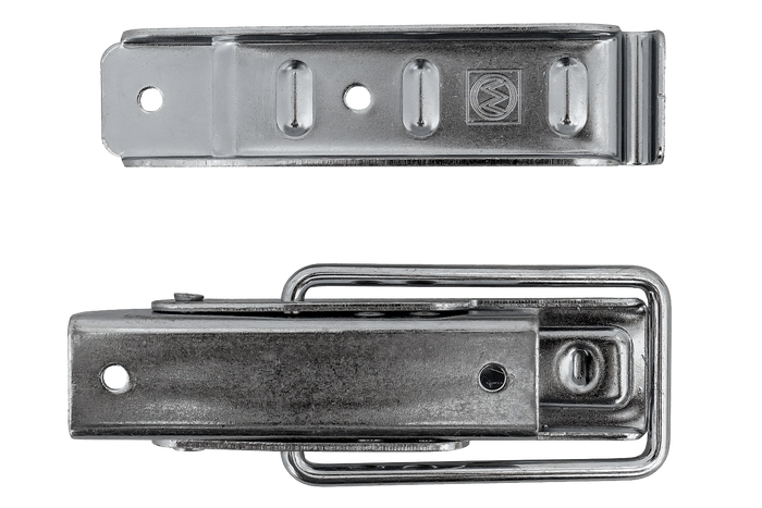 Oldalsó vonóhorog csattal WINTERHOFF BV 10-2 + ​​​​BVG 10-B komplett pótkocsi oldalsó zárral