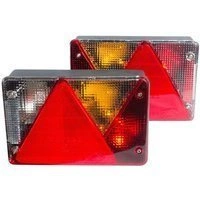 ASPOCK Multipoint IV hátsó lámpák 7 funkcióval bal + jobb UNITRAILER / TEMARED / NIEWIADÓW / NEPTUN / ZASŁAW pótkocsikhoz