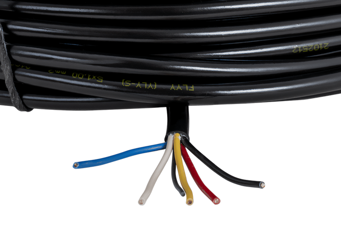 HYBSZ YLY-S 5x1 öteres elektromos kábel - 1m