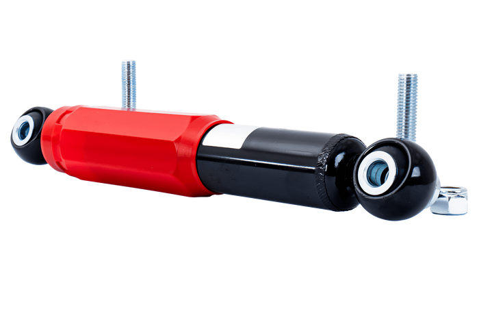 PIVEXIN hidraulikus lengéscsillapító pótkocsi tengelyekhez 1800-3500 kg-os tengelyekhez, egyes és tandem tengelyekhez