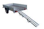 UNITRAILER ALR002 összecsukható rámpa alumínium pótkocsihoz 221cm 340kg hevederrel