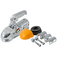 STEELPRESS BC-3000.1D-00-00+Z3 gömbfejű vonóhorog 3000 kg-os pótkocsihoz, 35-50 mm-es csővonórúddal