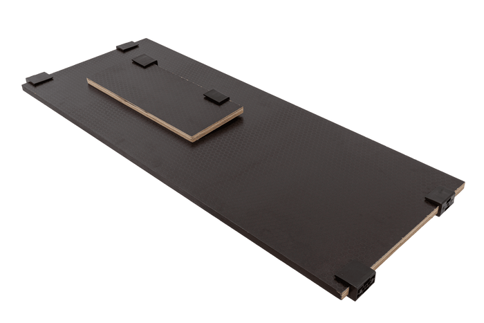 Két polcból álló készlet a DAKEN ARKA 81209 szerszámosládához, rekeszméret 1125x445 mm és 445x180 mm