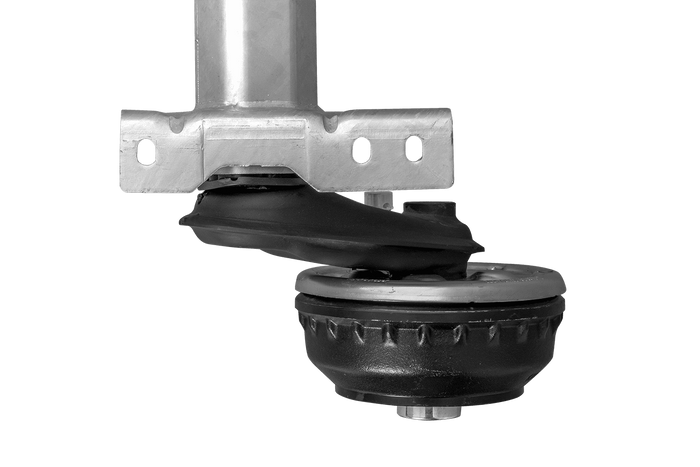 AL-KO COMPACT fékező tengely pótkocsihoz/szállítóhoz 1350kg 900mm 1300mm 5x112