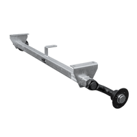 KNOTT VG7-L fékezetlen pótkocsi tengely 750kg 1125mm 1615mm 4x100