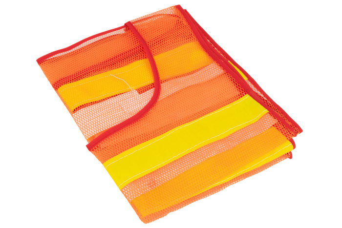 HERMON XXL narancssárga fényvisszaverő mellény oldalsó tépőzárral