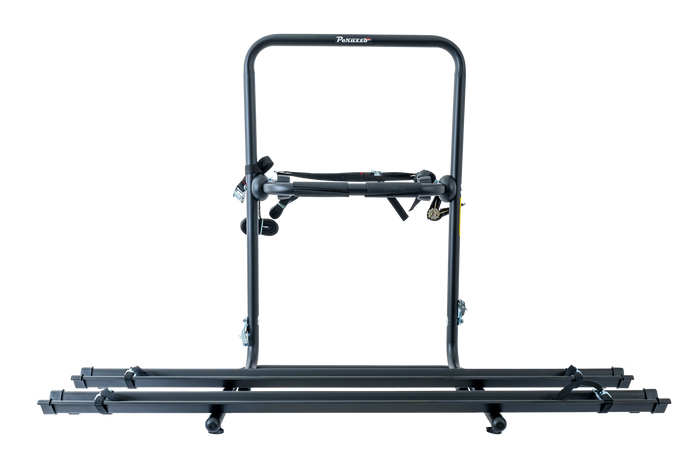 Peruzzo Brennero 4x4 pótkerék kerékpártartó - 2 kerékpáros tartó sínekkel (fekete)