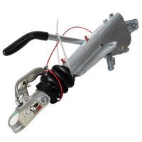 KNOTT KF27B ráfutószerkezet K27A vonóhoroggal 2700 kg-os pótkocsihoz V-típusú vonórúddal