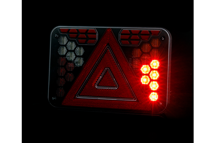 HORPOL LZD 3216 LED hátsó lámpa 7 funkció jobb