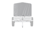 Váztakaró h-800 UNITRAILER ponyva pótkocsihoz 200x106cm GARDEN 200 KIPP