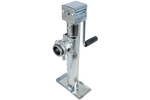 Kihúzható tartó UNITRAILER TJ5001+TJ5002A adapterrel 1300 kg-os platós pótkocsihoz 364-614 mm
