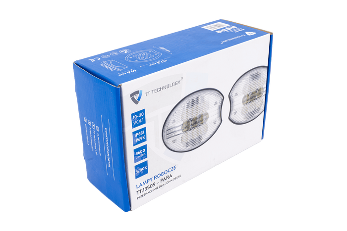 LED munkalámpa szett, fényszóró TT Technology TT.13509 9xLED 3600lm John Deere-hez