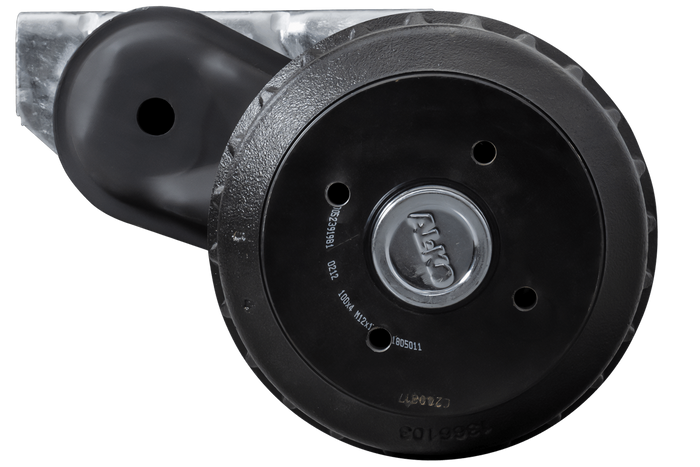 AL-KO COMPACT fékező tengely pótkocsihoz/szállítóhoz 1350kg 1350mm 1900mm 4x100