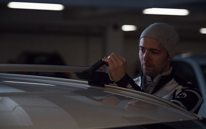 Mont Blanc Xplore tetőcsomagtartó rudak 6602 + lábak 7505