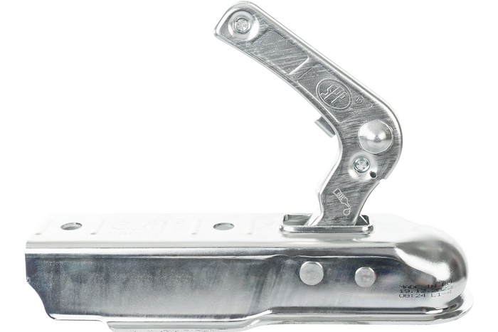 STEELPRESS ZSK-0750H gömbfejes vonóhorog 750 kg-os pótkocsihoz, 50 mm-es négyzet alakú vonórúddal