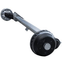 AL-KO COMPACT fékezős hajóutánfutó tengely 1000kg 1355mm 1870mm 5x112