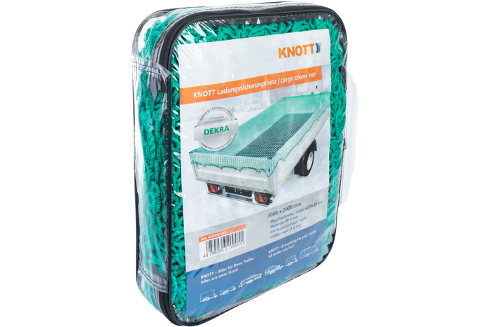 KNOTT pótkocsi szállítóháló pótkocsi rakományának biztosítására 200x300cm