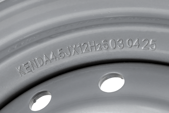 Megerősített pótkocsi kerék KENDA GUMIABRONCS 155/70 R12C 104/102N KENDA FELNI 4.5Jx12"H2 5x112 ET:20