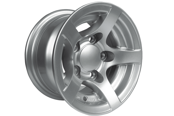 KENDA alumínium pótkocsi felni 6Jx10"H2 5x112 ET:-4