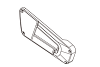 Lámpabúra Inter Pack New Spider kerékpárplatformhoz (jobb oldali)