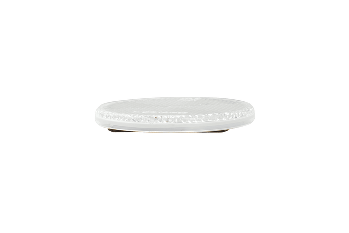 Kerek, öntapadós reflektor, fehér, WAŚ 61 mm-es reflektor