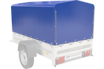 Váztakaró h-800 UNITRAILER ponyva pótkocsihoz 200x106cm GARDEN 200 KIPP