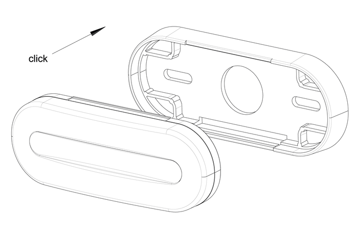 FRISTOM FT-070 univerzális LED-es helyzetjelző lámpa