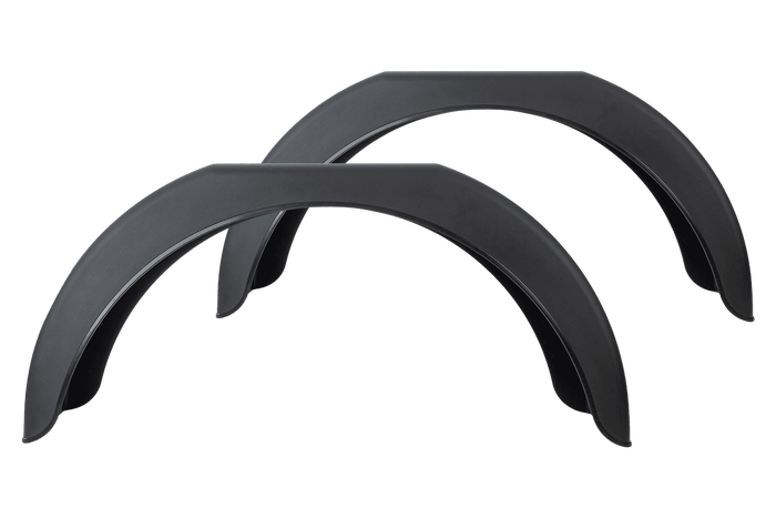 Két darabos sárvédő készlet 14-15"-os DOMAR D20130 utánfutóhoz, lapos kerékívekkel 790/220 mm