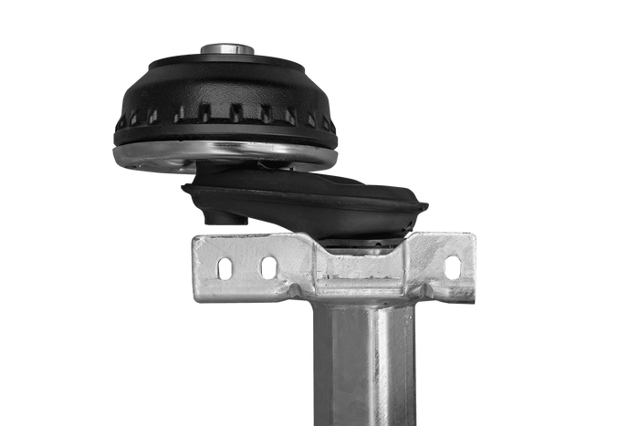 AL-KO COMPACT fékező tengely pótkocsihoz/szállítóhoz 1350kg 1100mm 1500mm 5x112