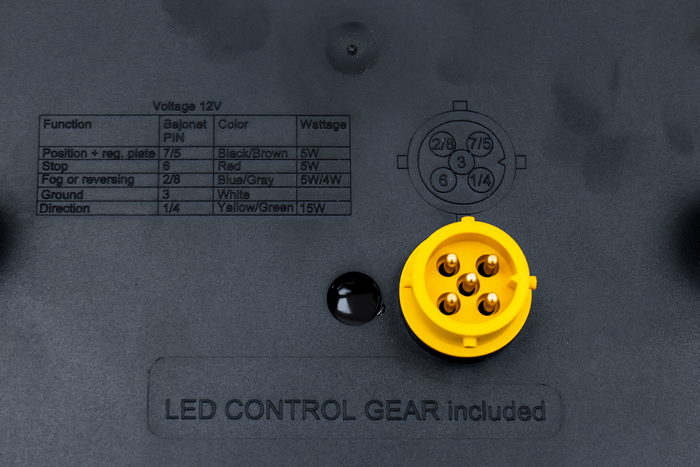 Hátsó lámpa FRISTOM FT-270 LED CANBUS 6 funkciós bal