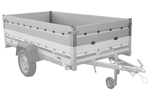 BIS alumínium oldalak UNITRAILER GARDEN 264 KIPP ALU és 264/2 KIPP ALU pótkocsikhoz