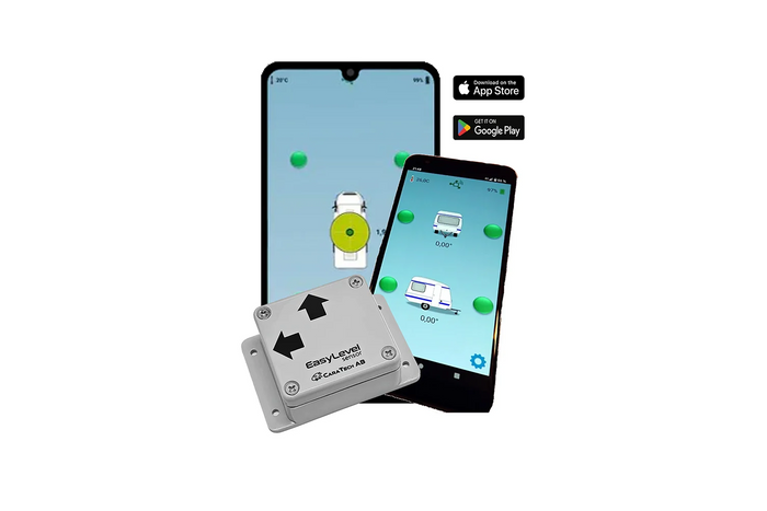 ProPlus EasyLevel Bluetooth digitális vízmérték lakókocsikhoz és lakókocsikhoz