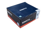KNOTT fékdob csapággyal pótkocsi tengelyhez 1350kg 200x50 4x100