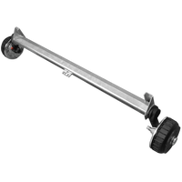 AL-KO COMPACT fékező tengely pótkocsihoz/szállítóhoz 1600kg 1500mm 1970mm 5x140