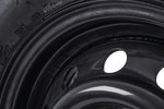 OUTLET Koło do przyczepki OPONA LINGLONG 155/70 R13 75N FELGA UNITRAILER czarna 4Jx13" 4x100 ET:30