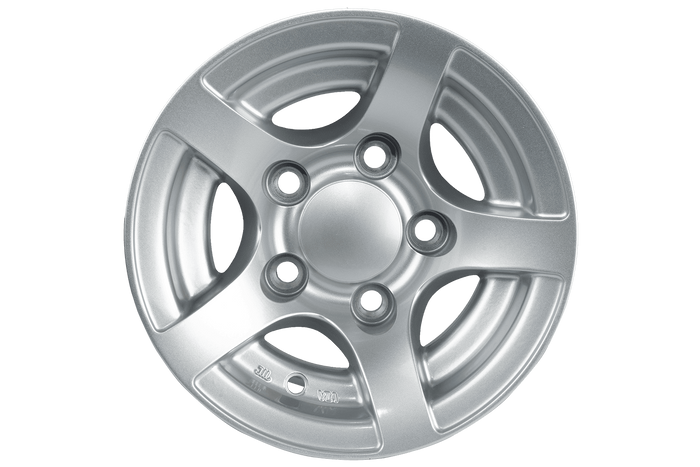 KENDA alumínium pótkocsi felni 6Jx10"H2 5x112 ET:-4