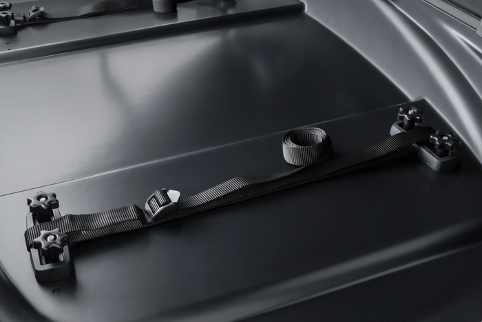 Inter Pack Stella 440 tetőbox, matt fekete