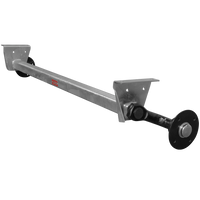 KNOTT VG7-L fékezetlen pótkocsi tengely 750kg 1360mm 1676mm 4x130