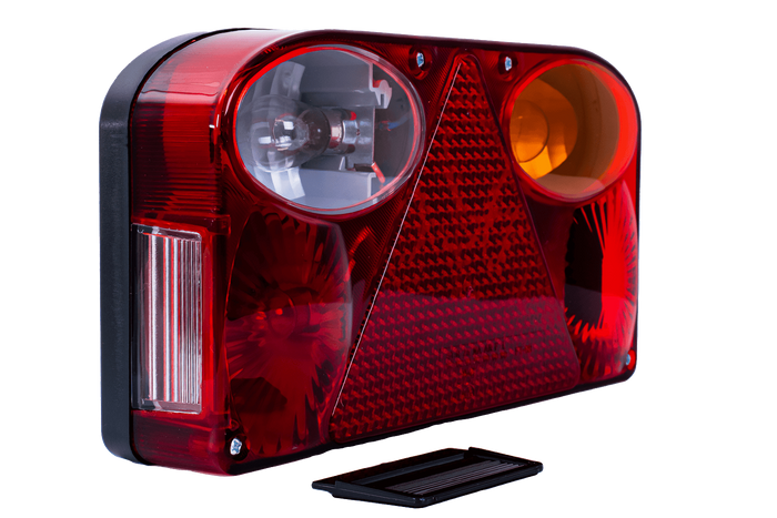 Hátsó lámpa FRISTOM FT-088 bajonettzáras 6 funkciós jobb oldali