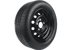 Megerősített pótkocsi kerék LINGLONG GUMIABRONCS 195/50 R13C 104/101N UNITRAILER FELNI fekete 5.5Jx13"H2 5x112 ET:30