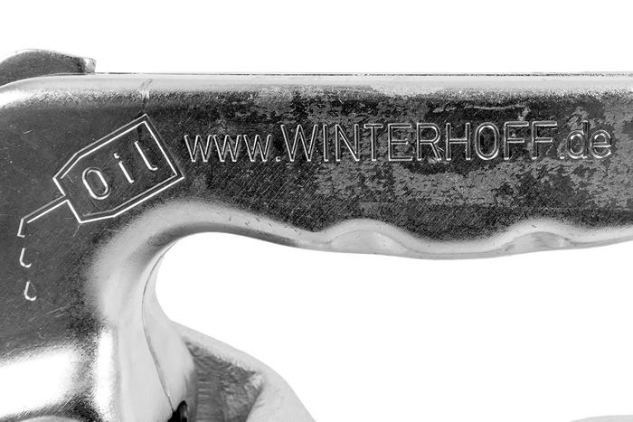 WINTERHOFF WW 350-RB-K1414 gömbfejű vonóhorog 3500 kg-os pótkocsihoz, 50 mm-es csővonórúddal, öntöttvas