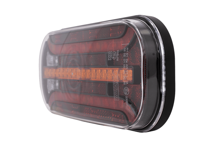 FRISTOM FT-230 LED hátsó lámpa bajonettzárral, 6 funkciós, univerzális