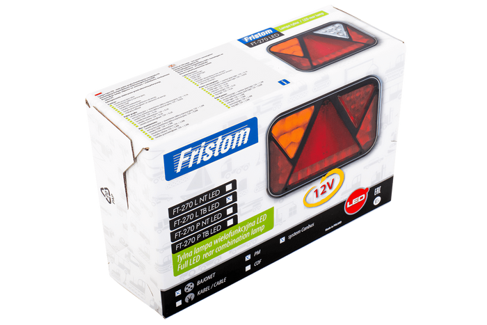 Hátsó lámpa FRISTOM FT-270 LED CANBUS 6 funkciós bal